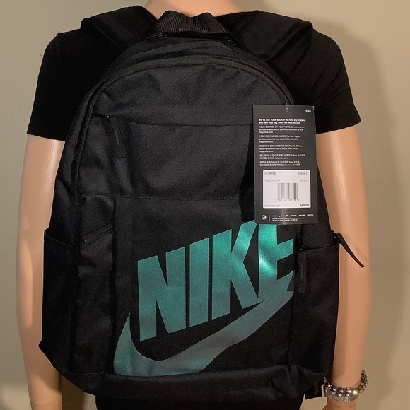 nike elemental backpack with logo pocket front